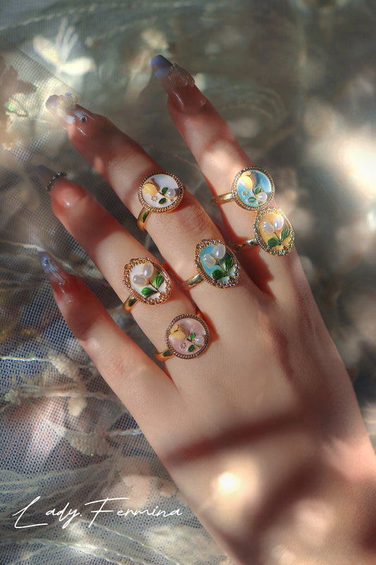 The Secret Garden Rings Collection 2F