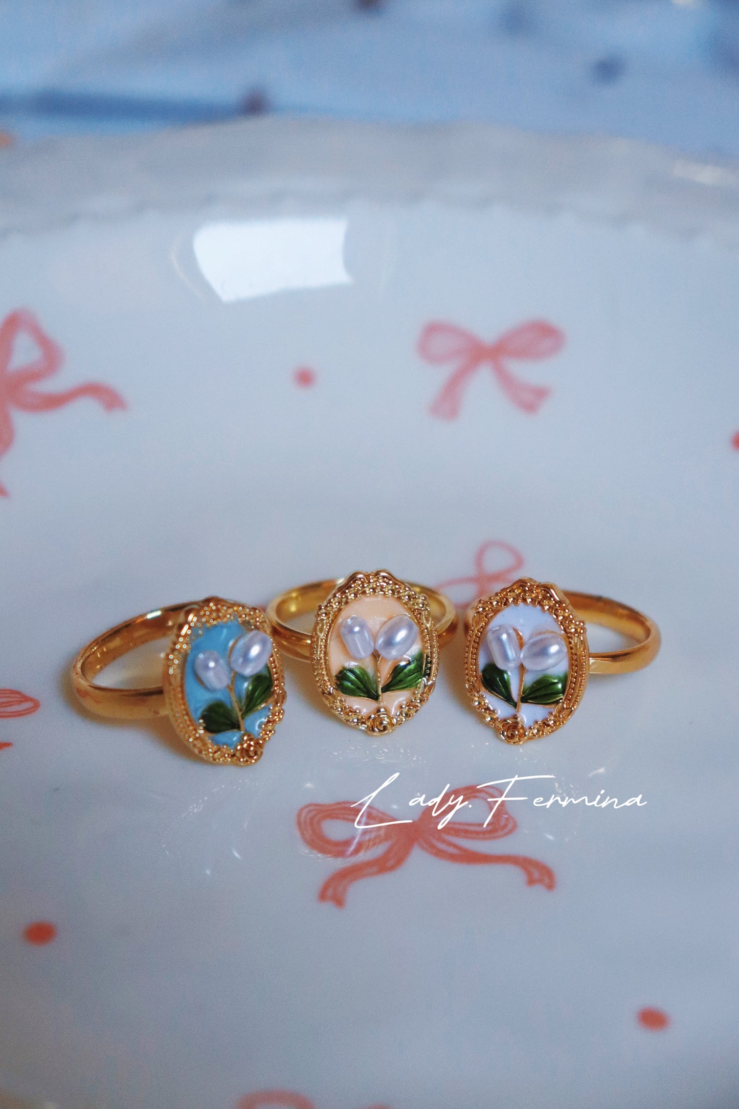 The Secret Garden Rings Collection 2F