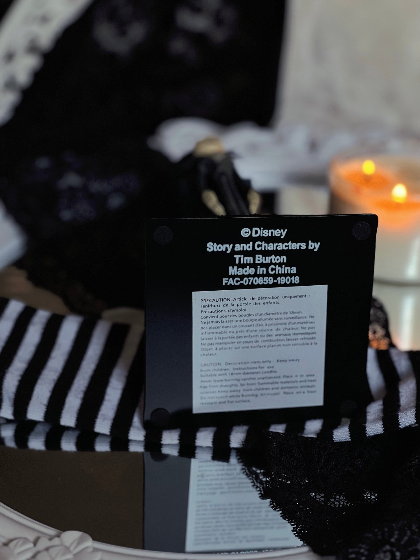 The Nightmare Before Christmas “jack” Candle Holder