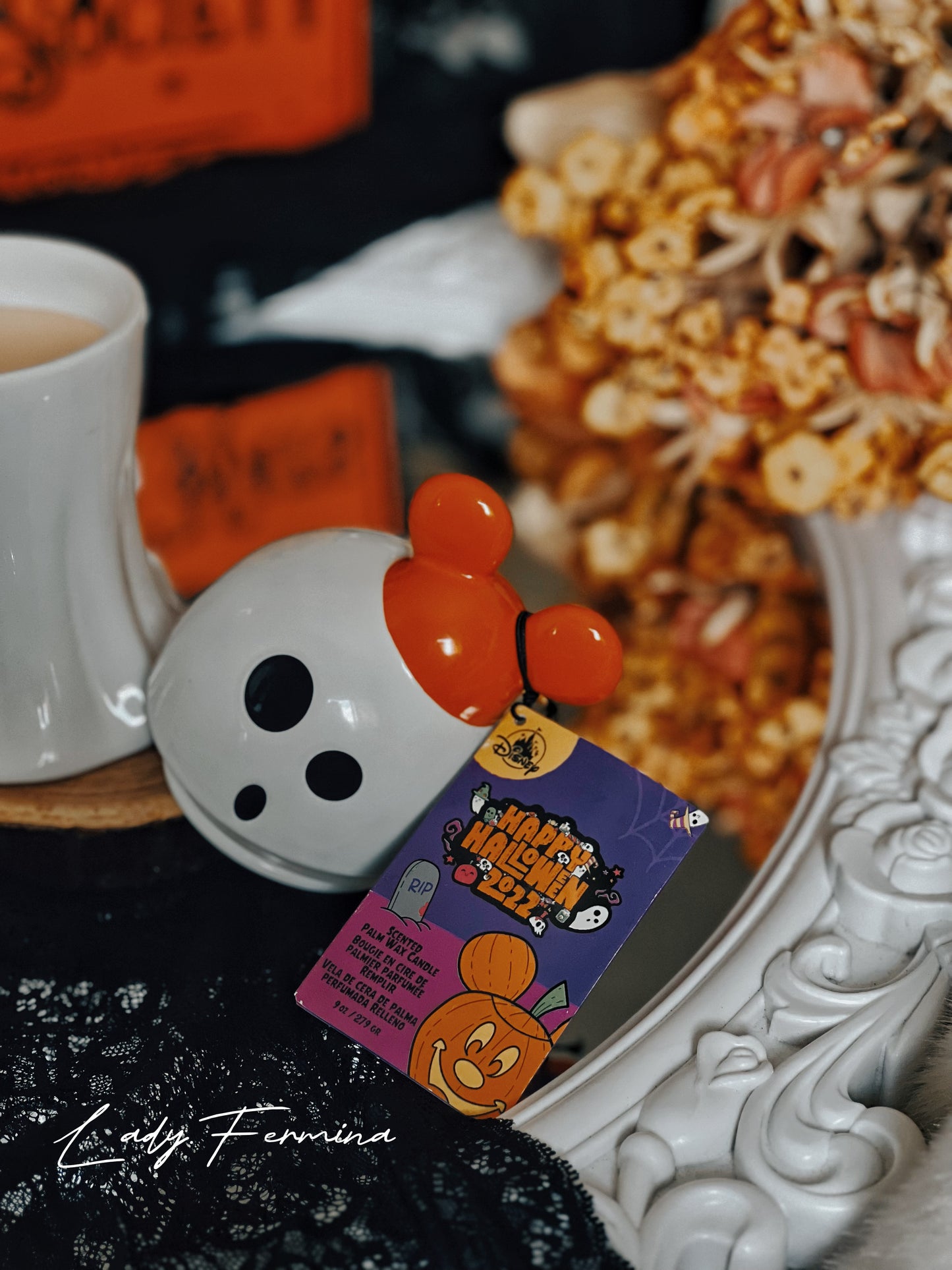 Disney Ghost Halloween Candle (original)