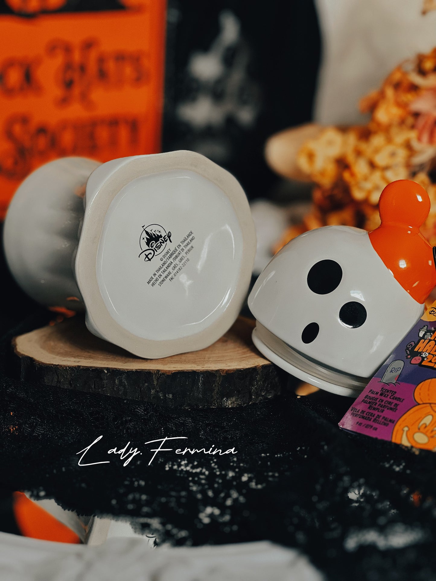 Disney Ghost Halloween Candle (original)