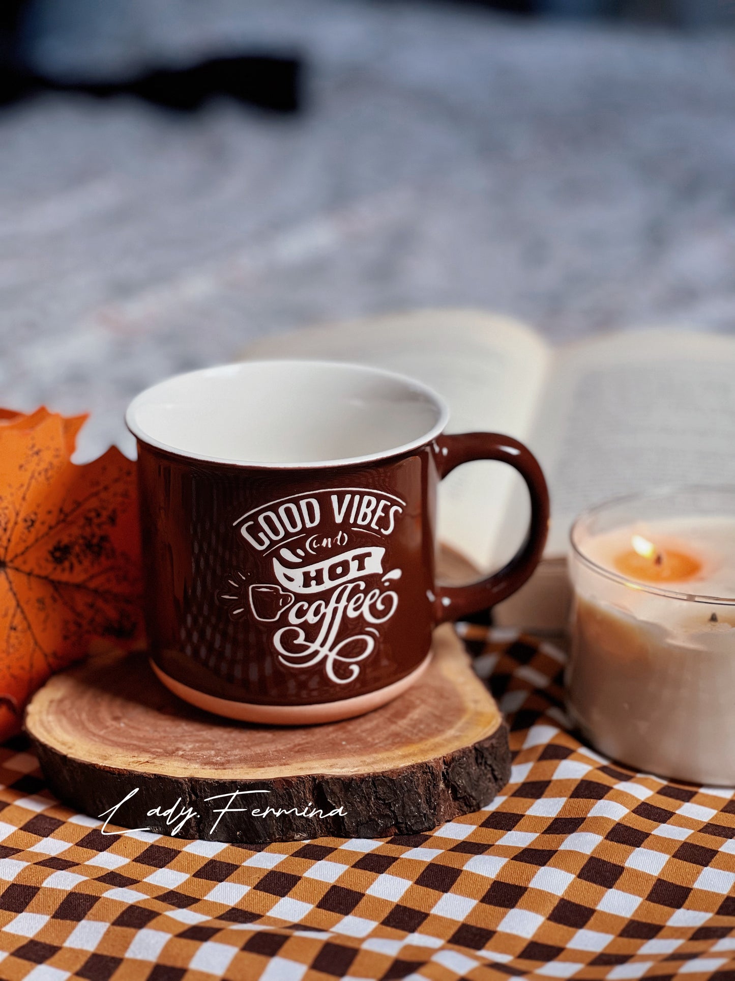 GOOD VIBES HOT COFFE MUG
