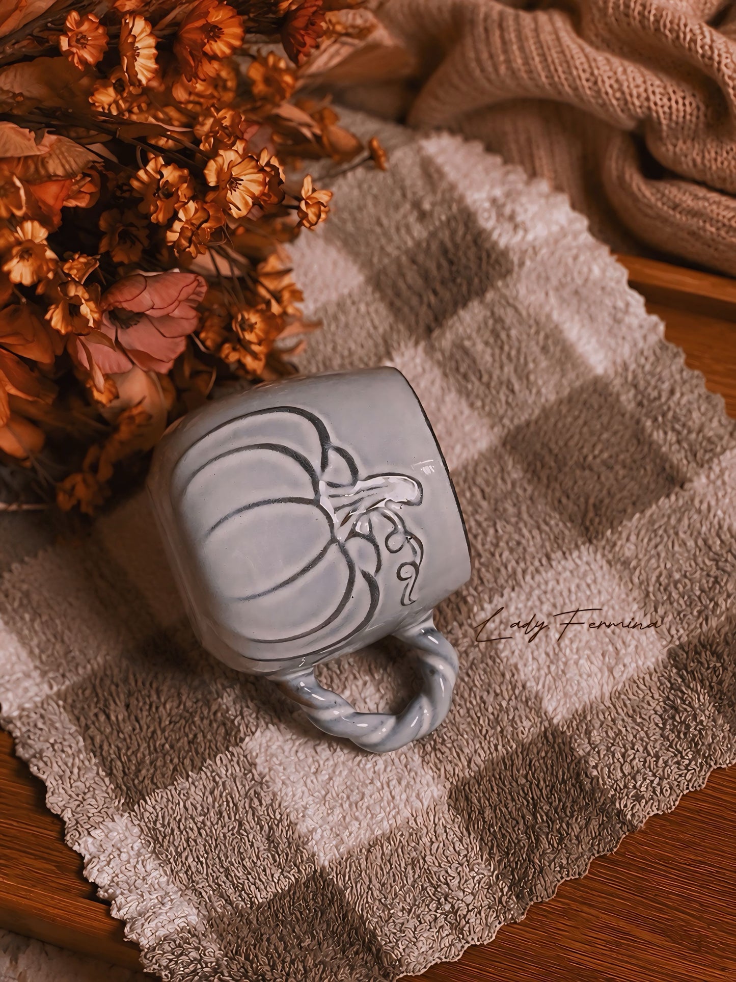 Vintage Pumpkin Mug