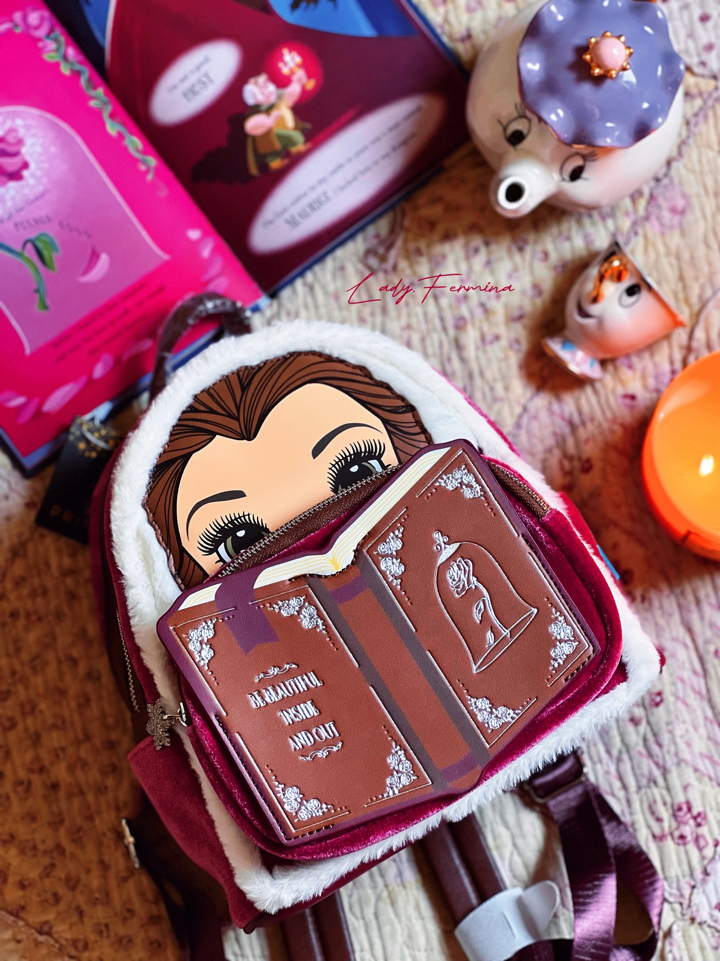 Loungefly Disney Belle Mini Backpack (original)