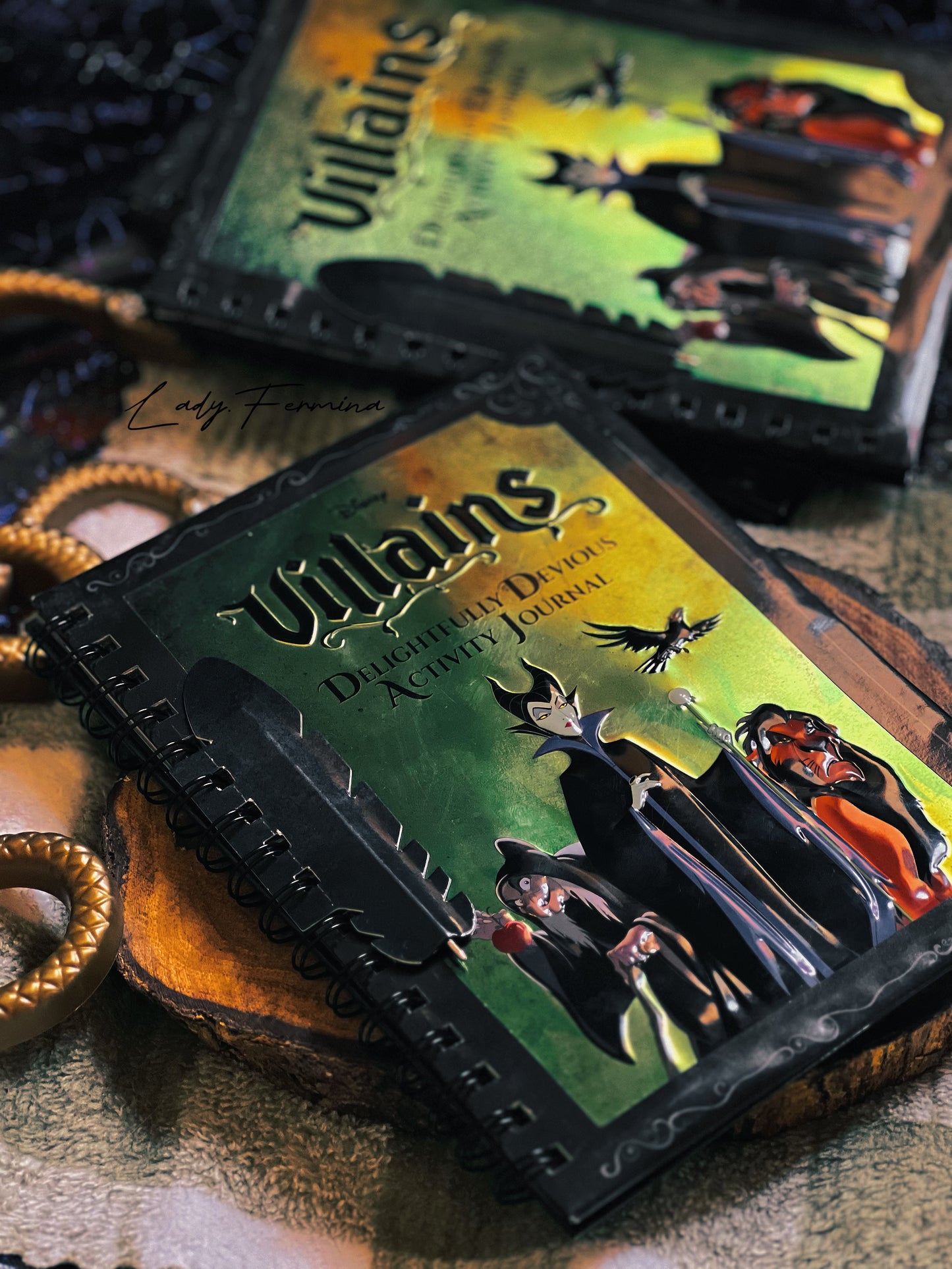 DISNEY VILLAINS ACTIVITY JOURNAL