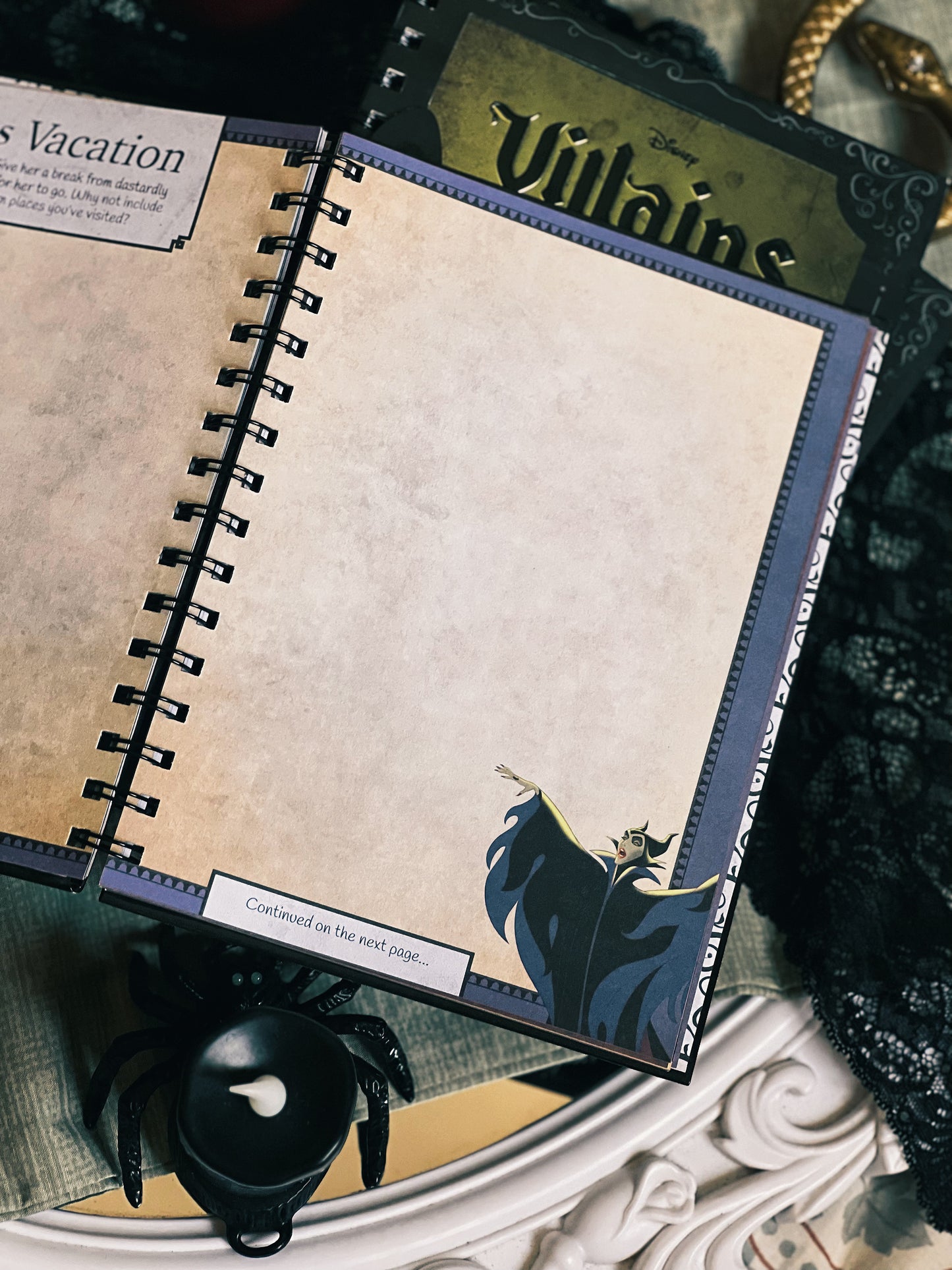 DISNEY VILLAINS ACTIVITY JOURNAL