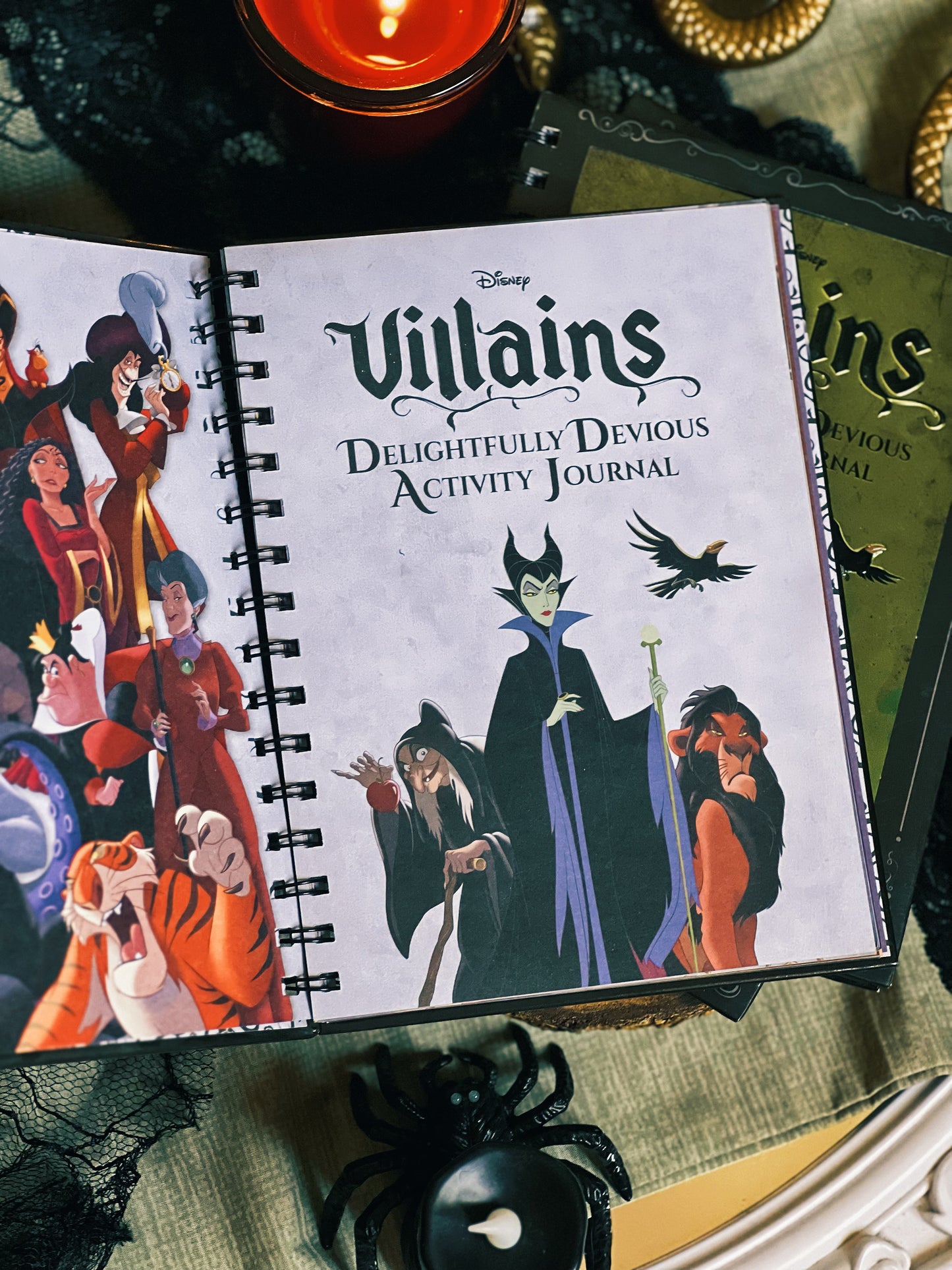 DISNEY VILLAINS ACTIVITY JOURNAL