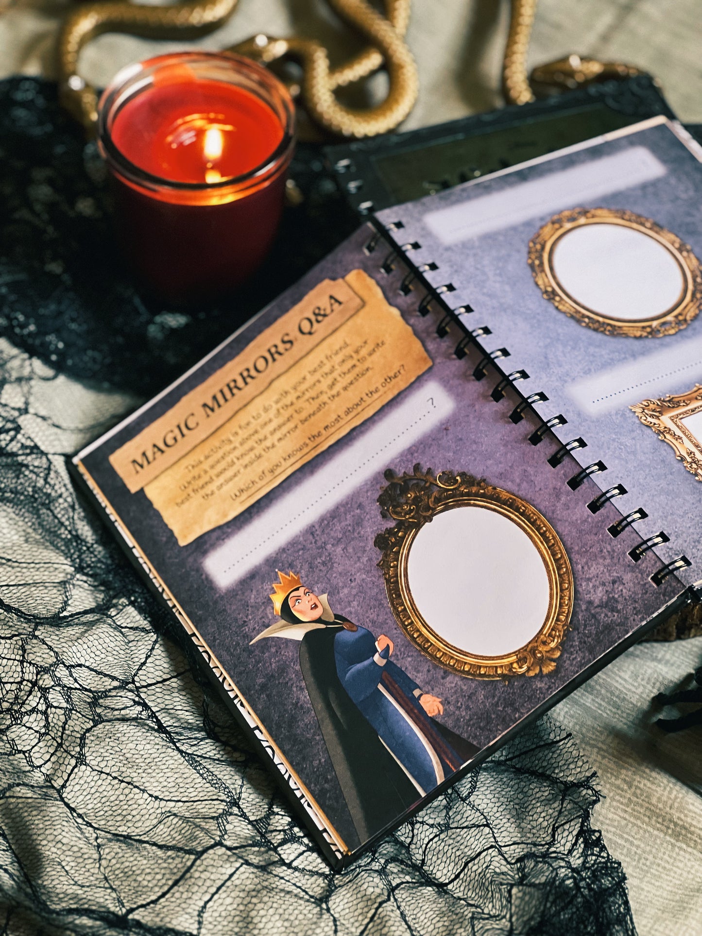 DISNEY VILLAINS ACTIVITY JOURNAL
