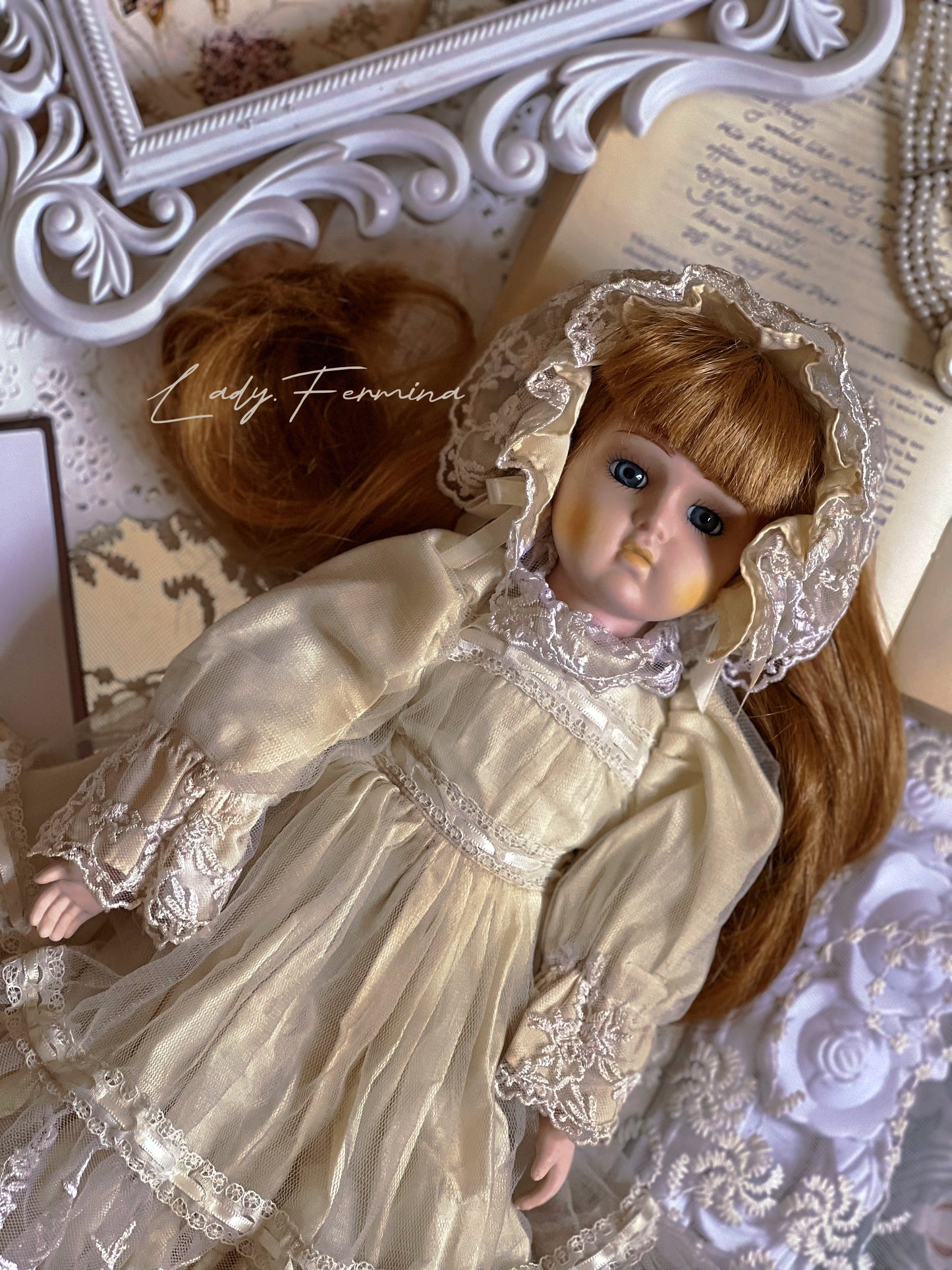 Victorian Porcelain Doll