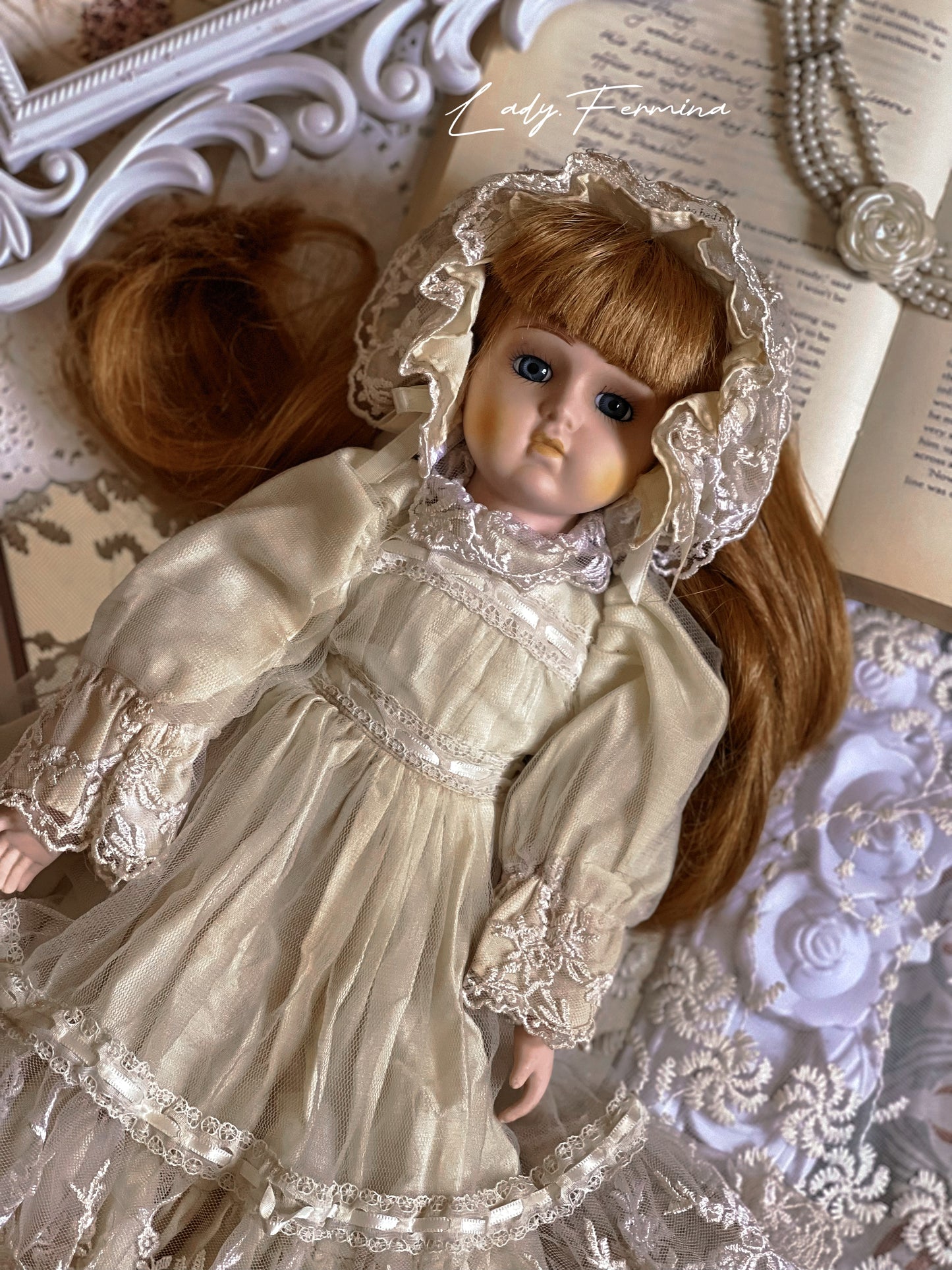 Victorian Porcelain Doll