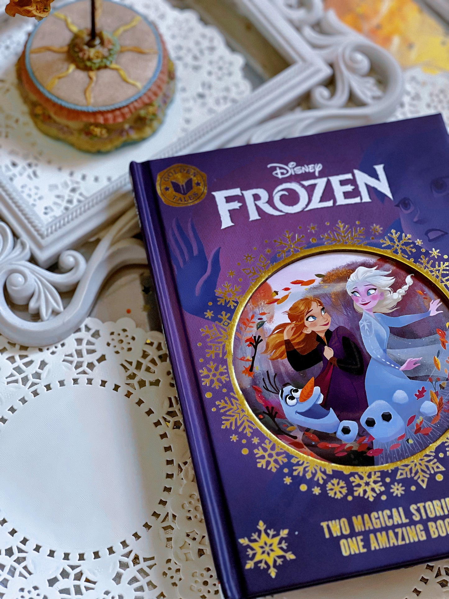 Frozen Golden Tales Book