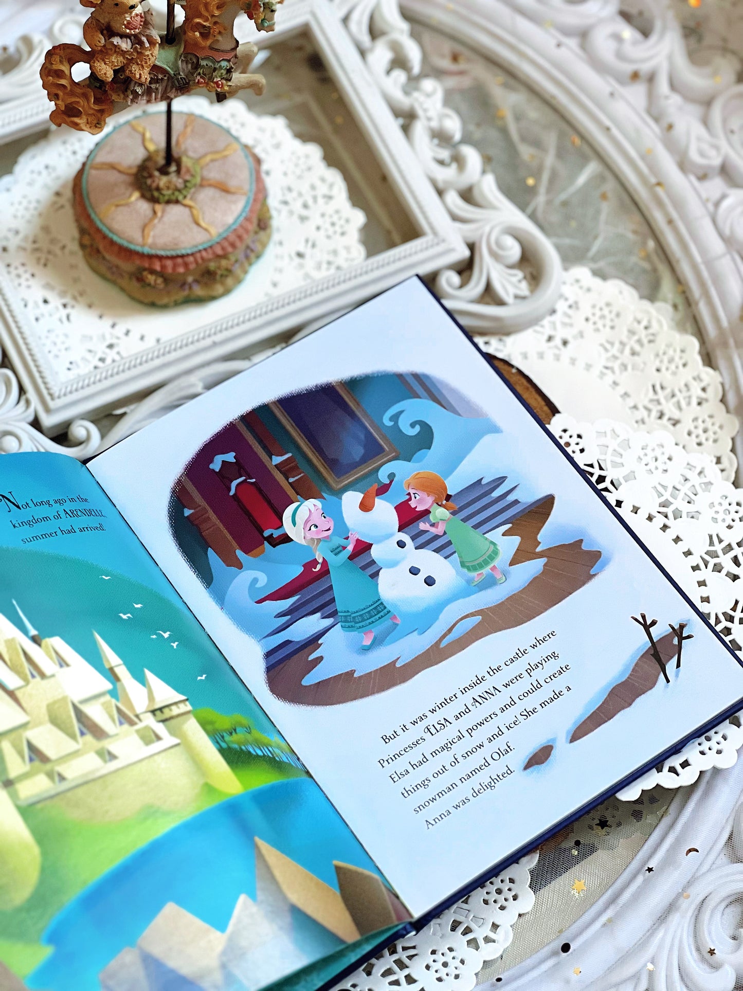 Frozen Golden Tales Book