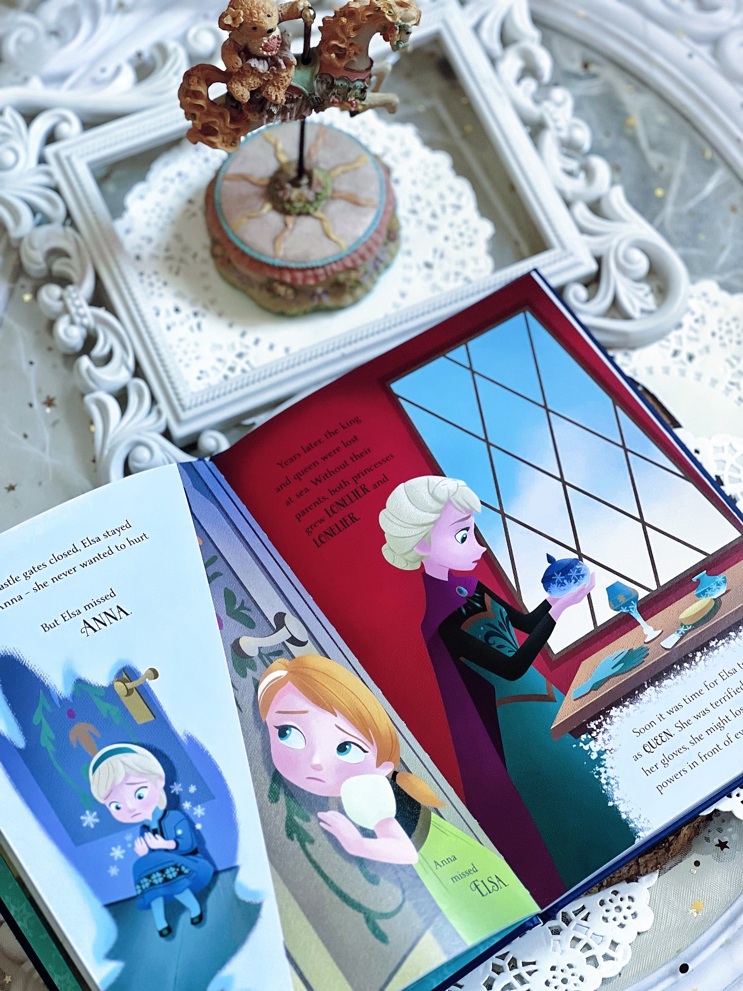 Frozen Golden Tales Book