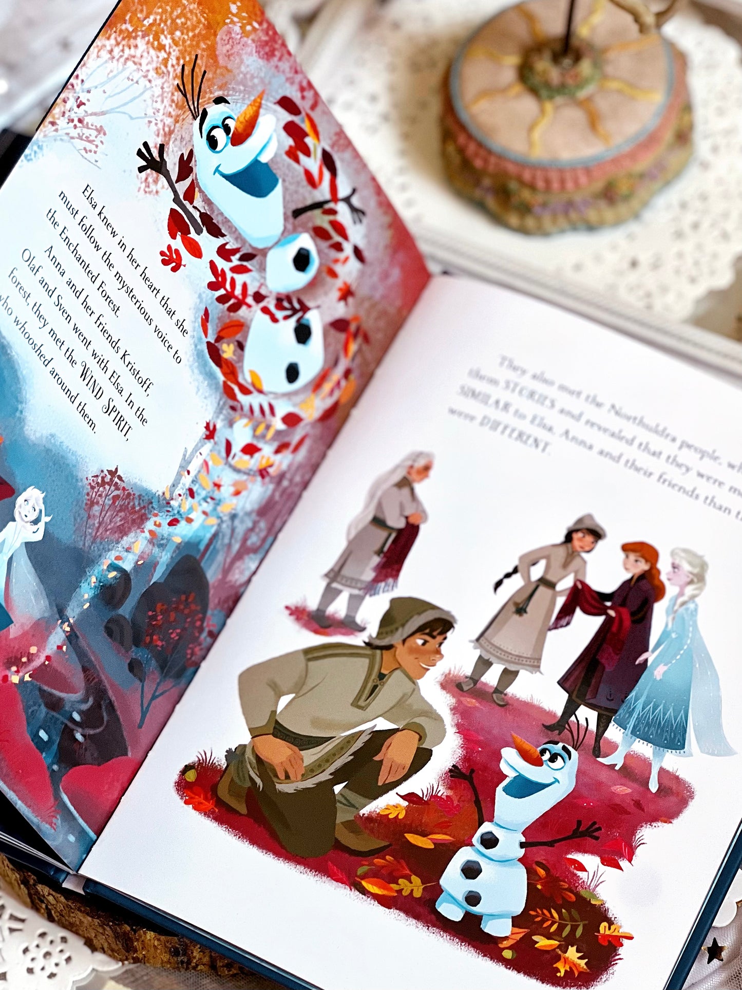Frozen Golden Tales Book