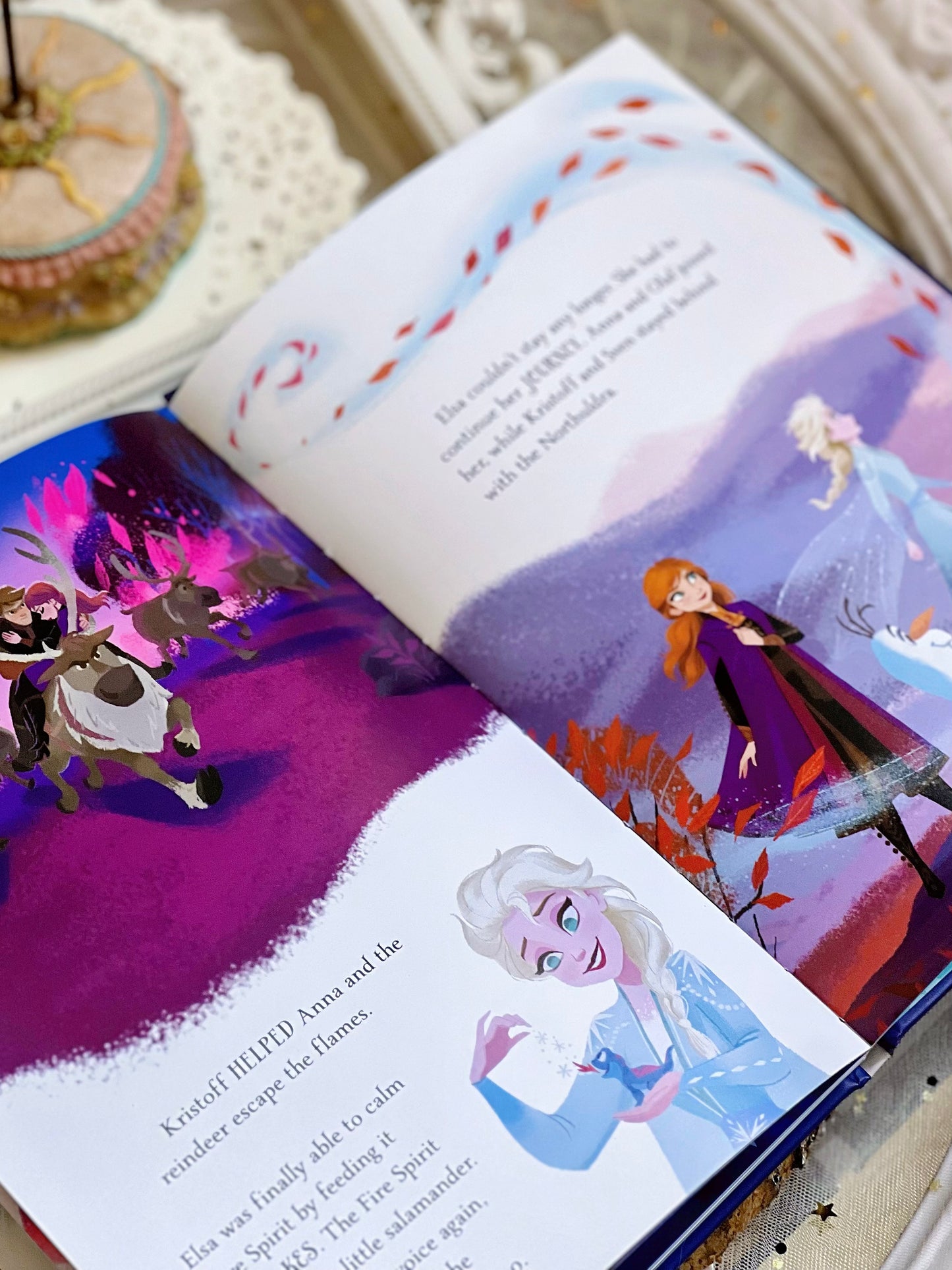 Frozen Golden Tales Book
