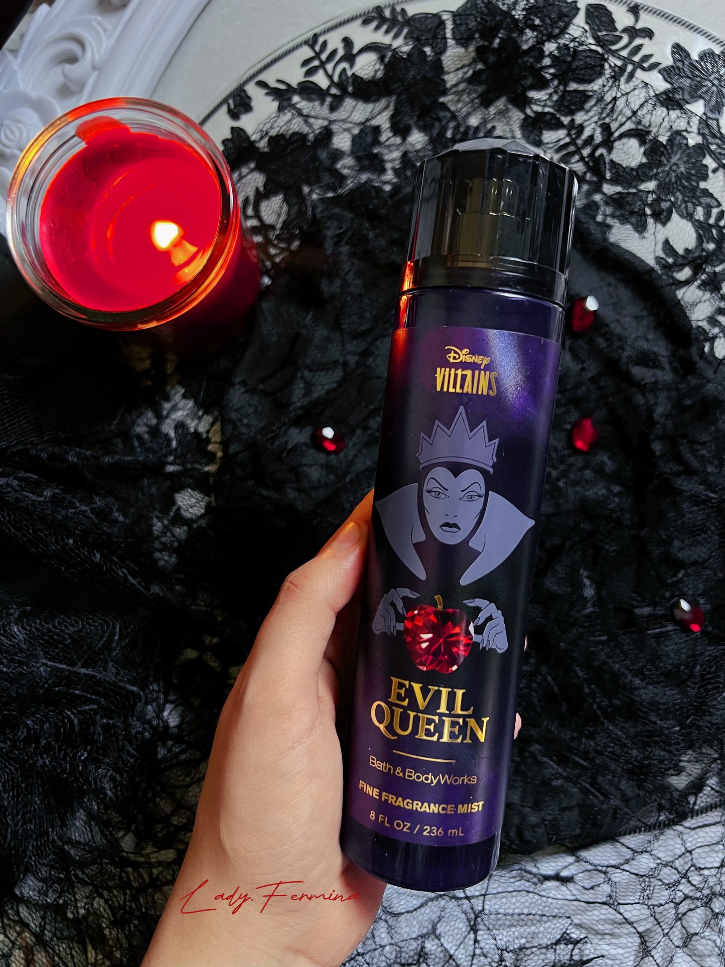 DISNEY VILLANS EVIL QUEEN (bath & body works )