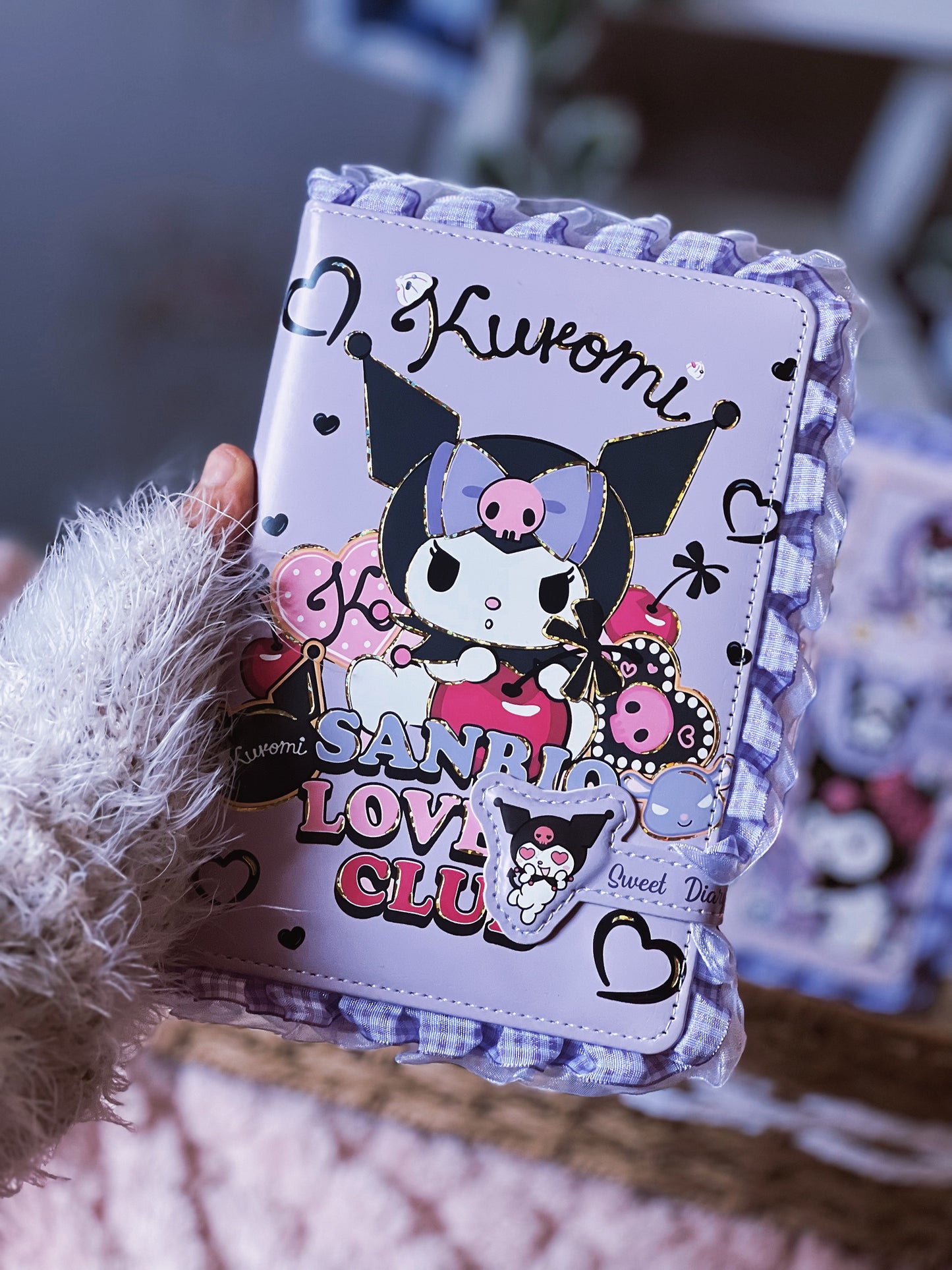 Kuromi Kawaii Mood Notebook