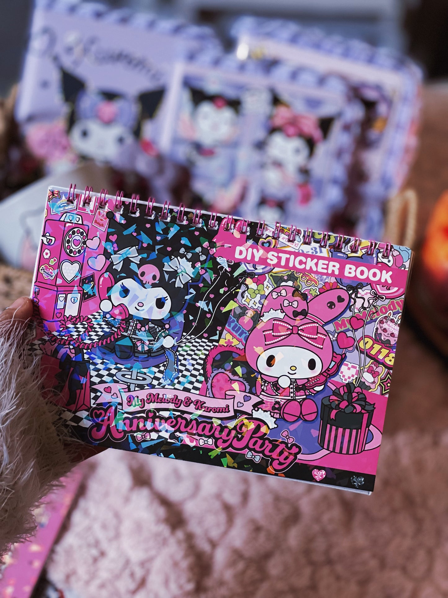 Kuromi Kawaii Sticker Dreams