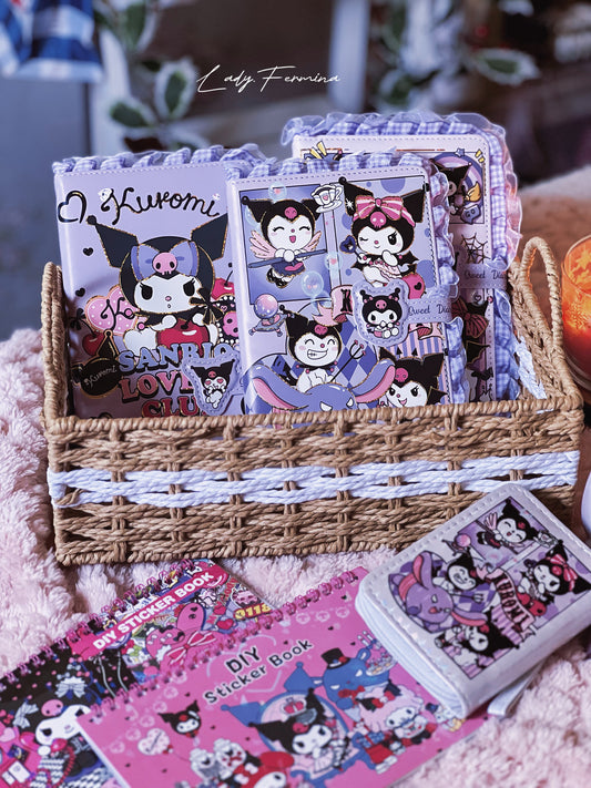 Kuromi Kawaii Mood Notebook