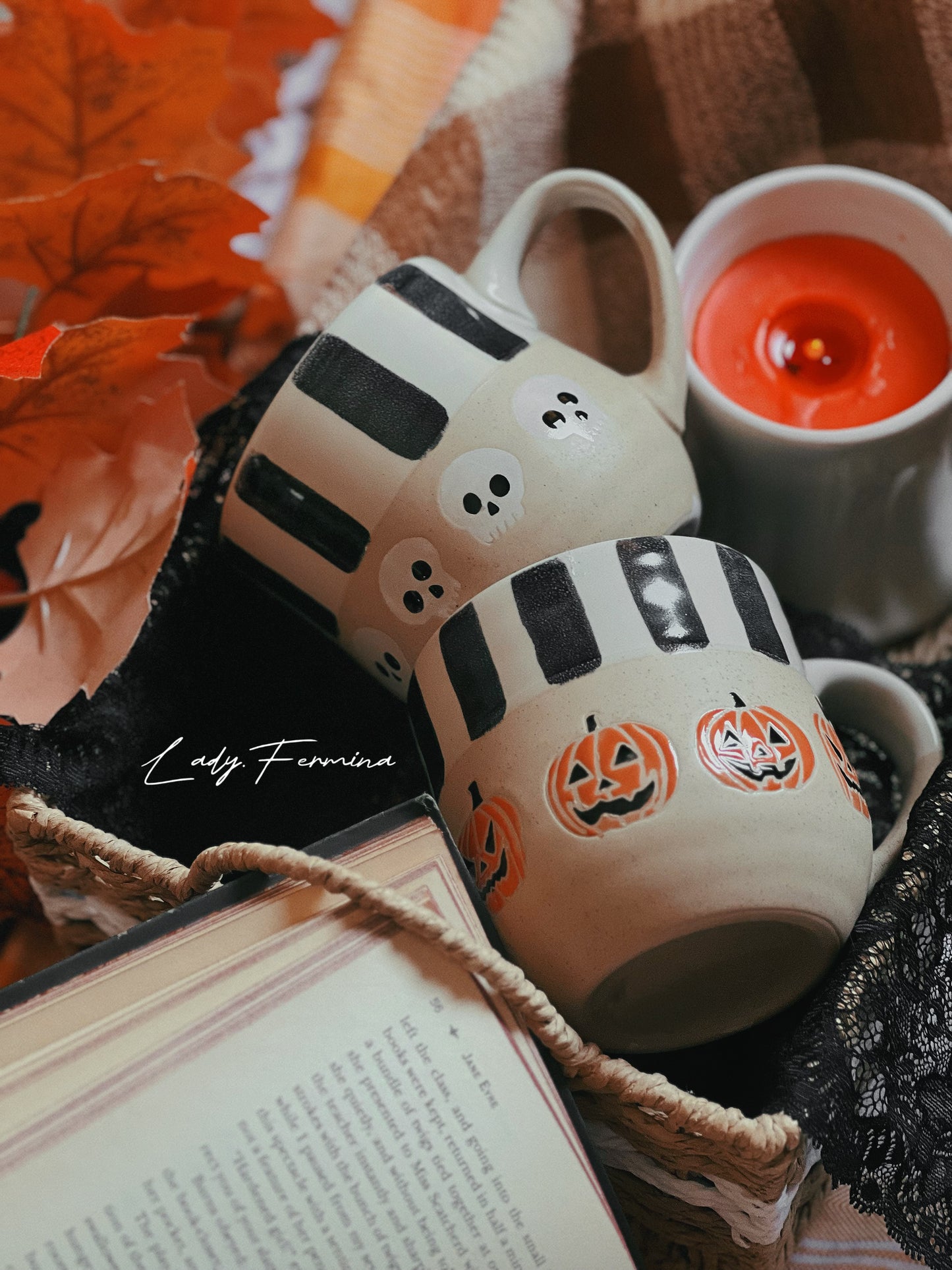 SPOOKY STONE MUGS
