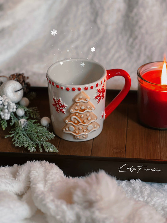 FESTIVE TREE MUGS