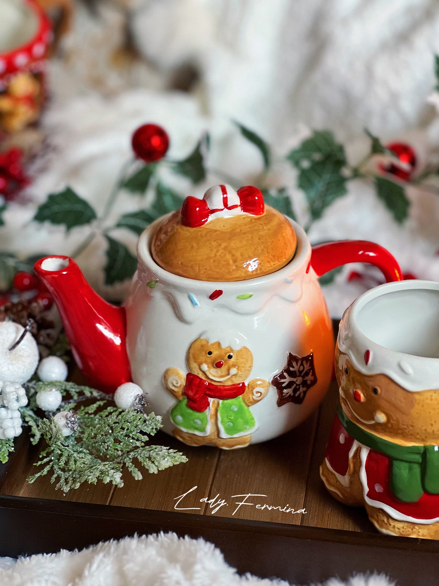 Gingerbread Teapot