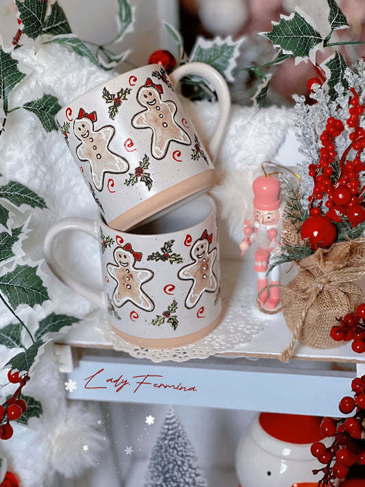 THE GINGERBREAD BOW MUG