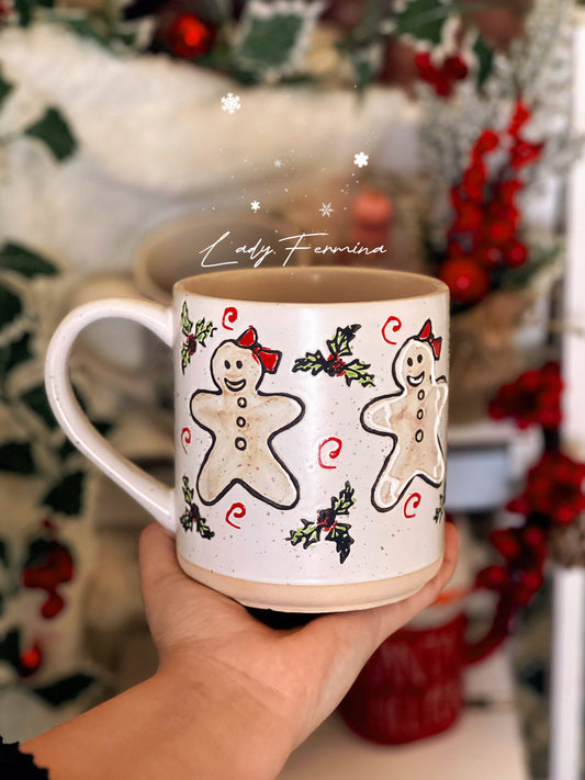 THE GINGERBREAD BOW MUG