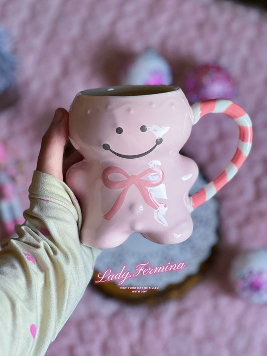 Pinky Gingerbread Mug
