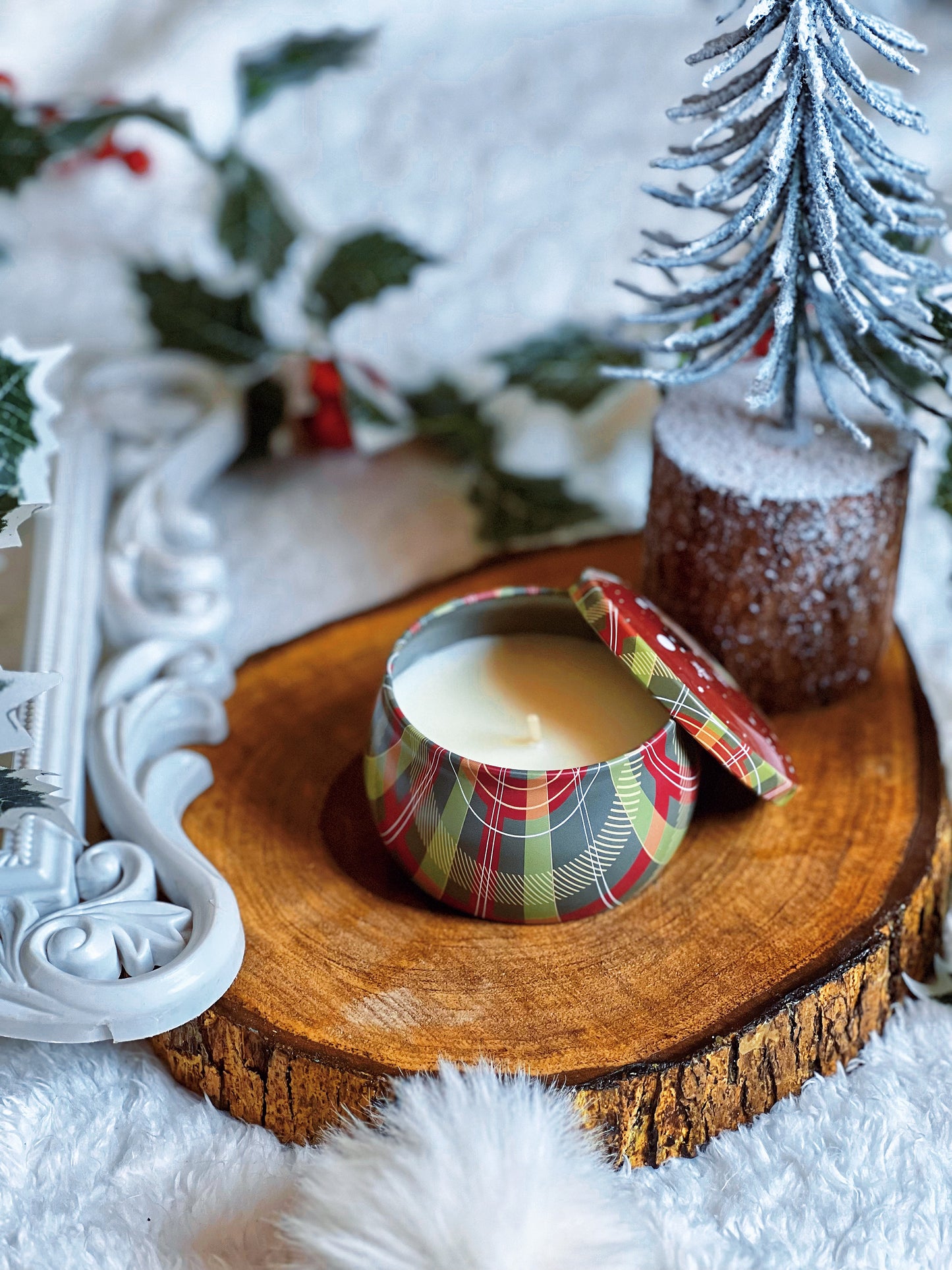 CHRISTMAS TIN LIGHTS (Mini candles)