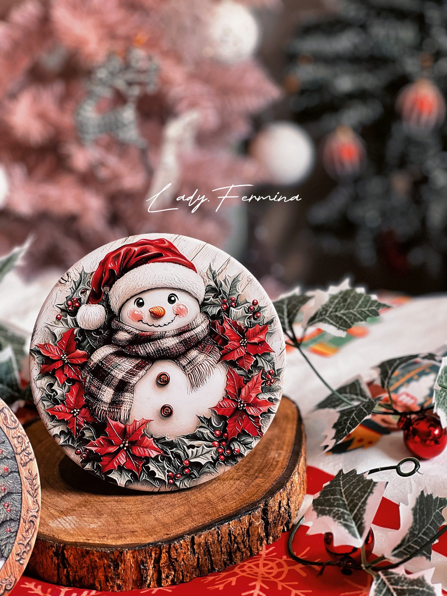 3D Christmas Frame (medium)