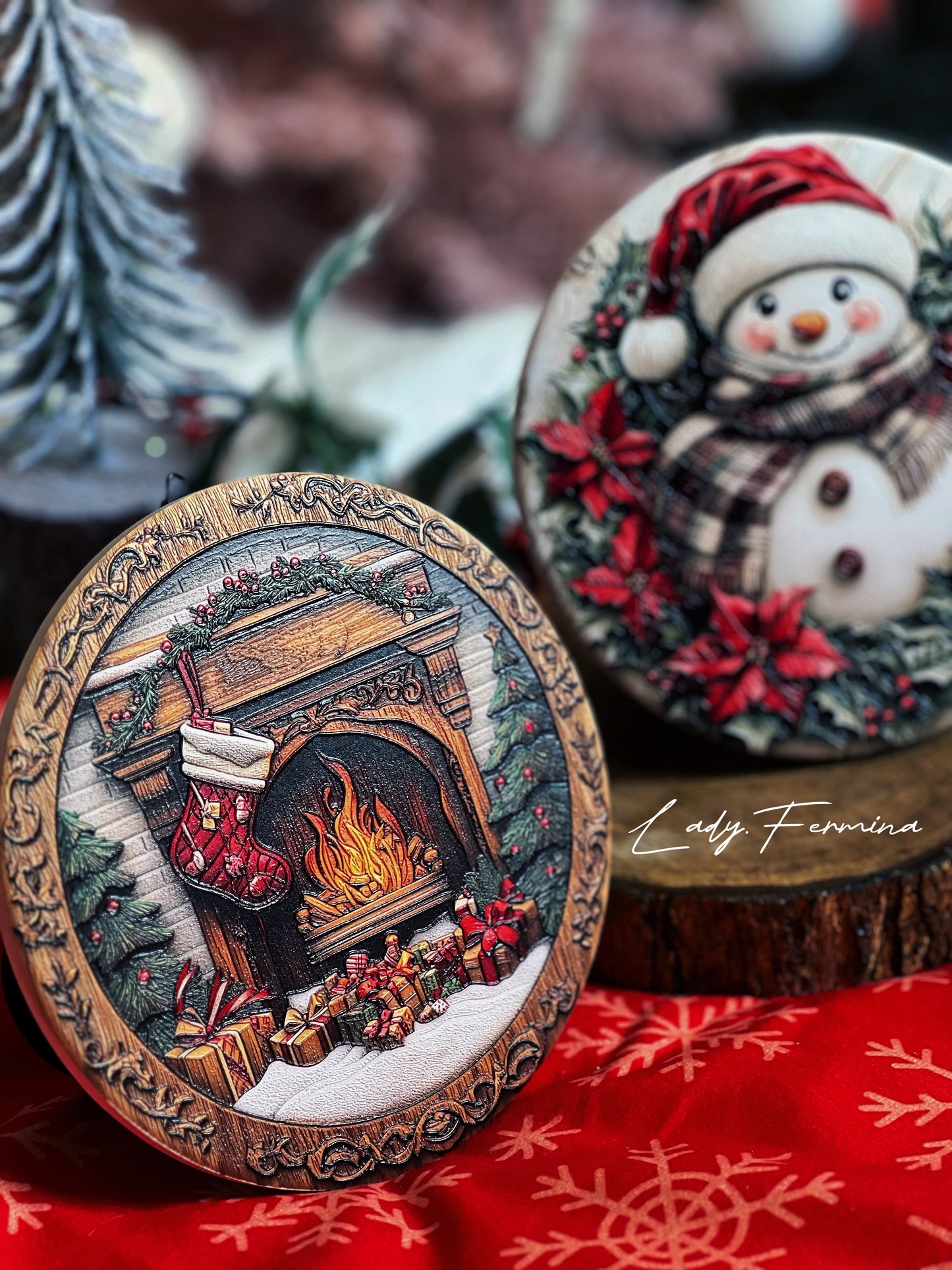 3D Christmas Frame (medium)