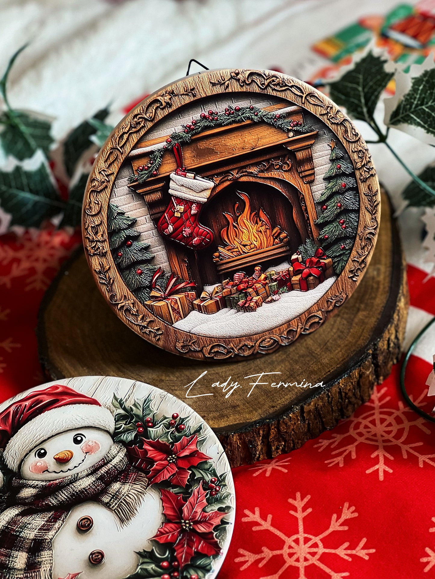 3D Christmas Frame (medium)