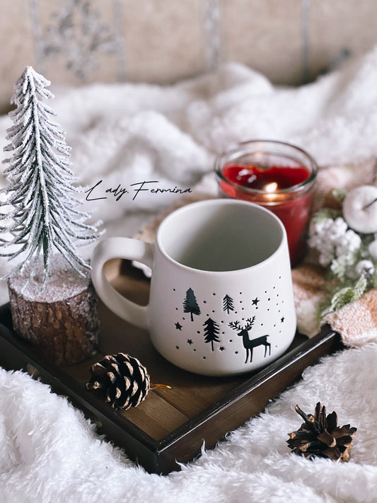 WINTER DEER MUG