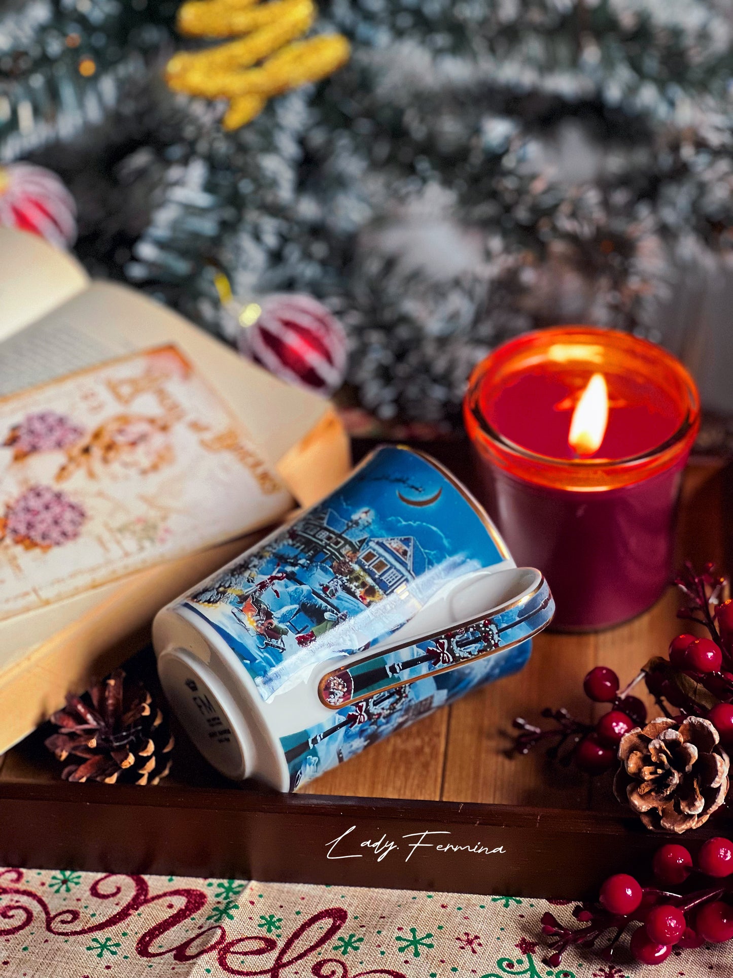 Classic Christmas Mug Trio